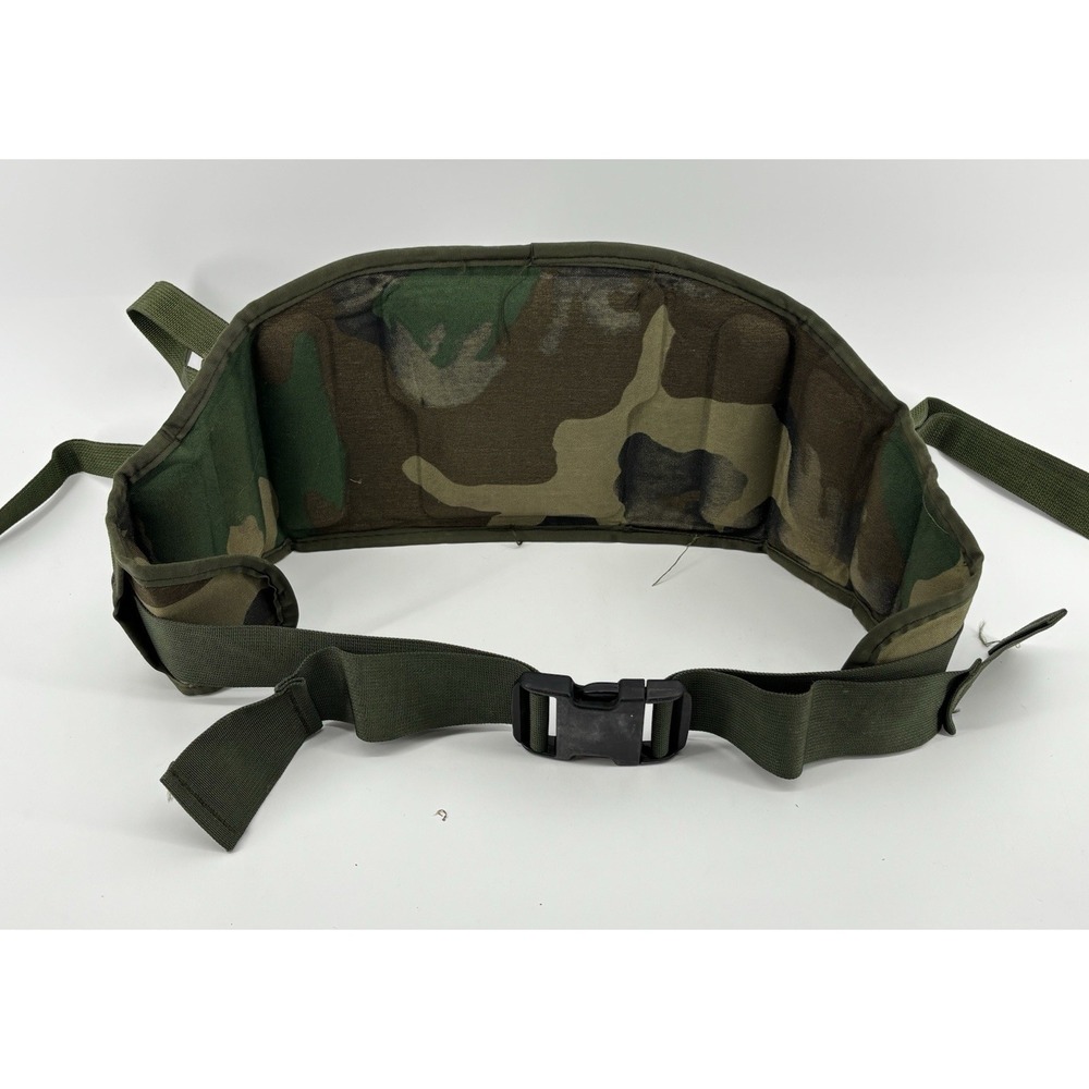 Molle II Rucksack Woodland Camouflage Lightweight Waist Pad Kidney Belt